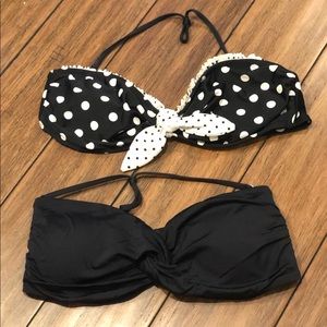 TWO XL Swim & Bathing Suit Bandeau Tops